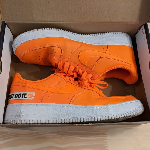 nike air force 1 orange fluo nike air force 1 orange fluo